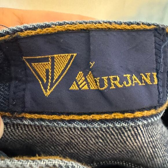 Murjani Vintage High Rise Tapered Jeans Made in Hong Kong 100% Cotton Sz 13 - Picture 6 of 9